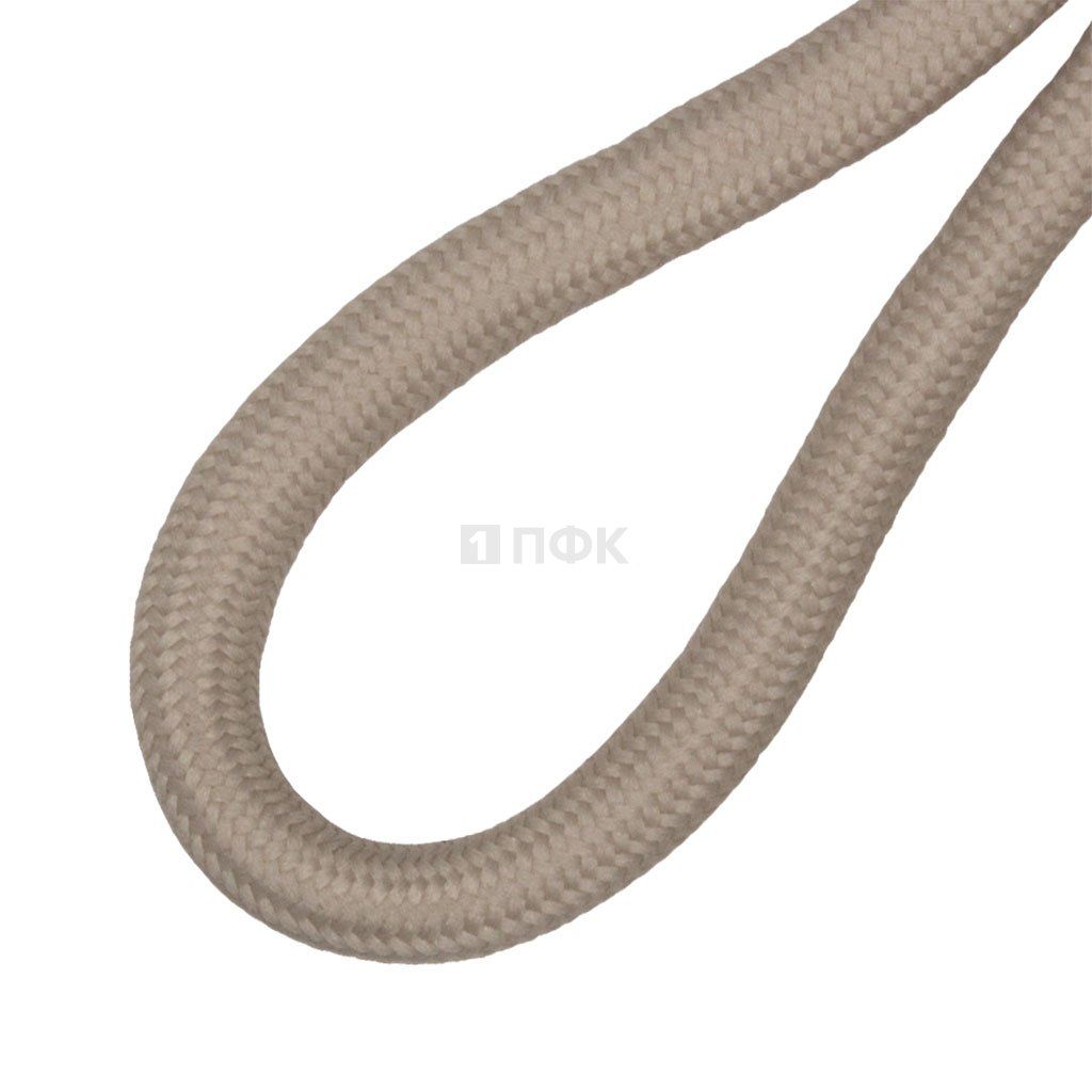 Шнурок 6мм 120см цв 307 бежевый (уп 100шт/2500шт)