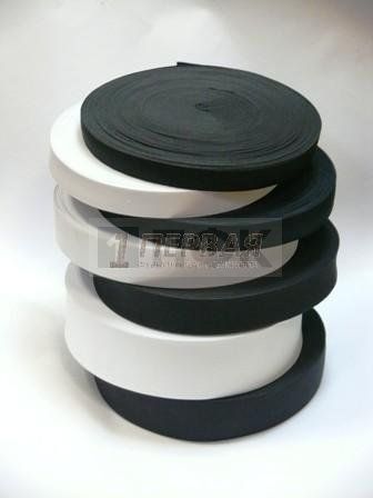 Резинка вязаная 10мм 4,34 гр/м цв белый (уп 100м/1500м) басмы РБ — ПФКР Резинка вязаная 10мм 4,34 гр/м цв белый (уп 100м/1500м) басмы РБ