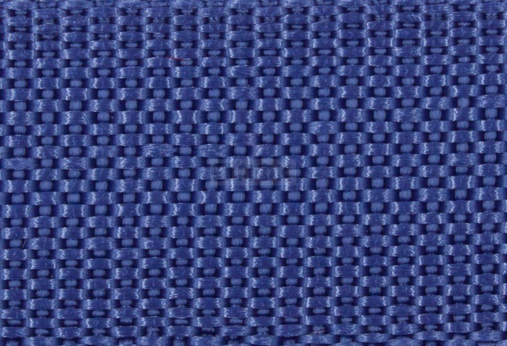 Стропа текстильная (лента ременная) 35мм 13 гр/м цв 410 синий (рул 50м/уп 3000м)