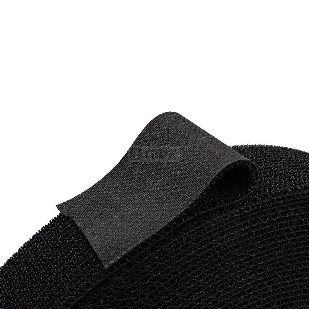 Лента контактная пришивная (липучка/велькро) ГИБРИДНАЯ "2в1" 50мм цв черный (рул 25м/кор 500м)