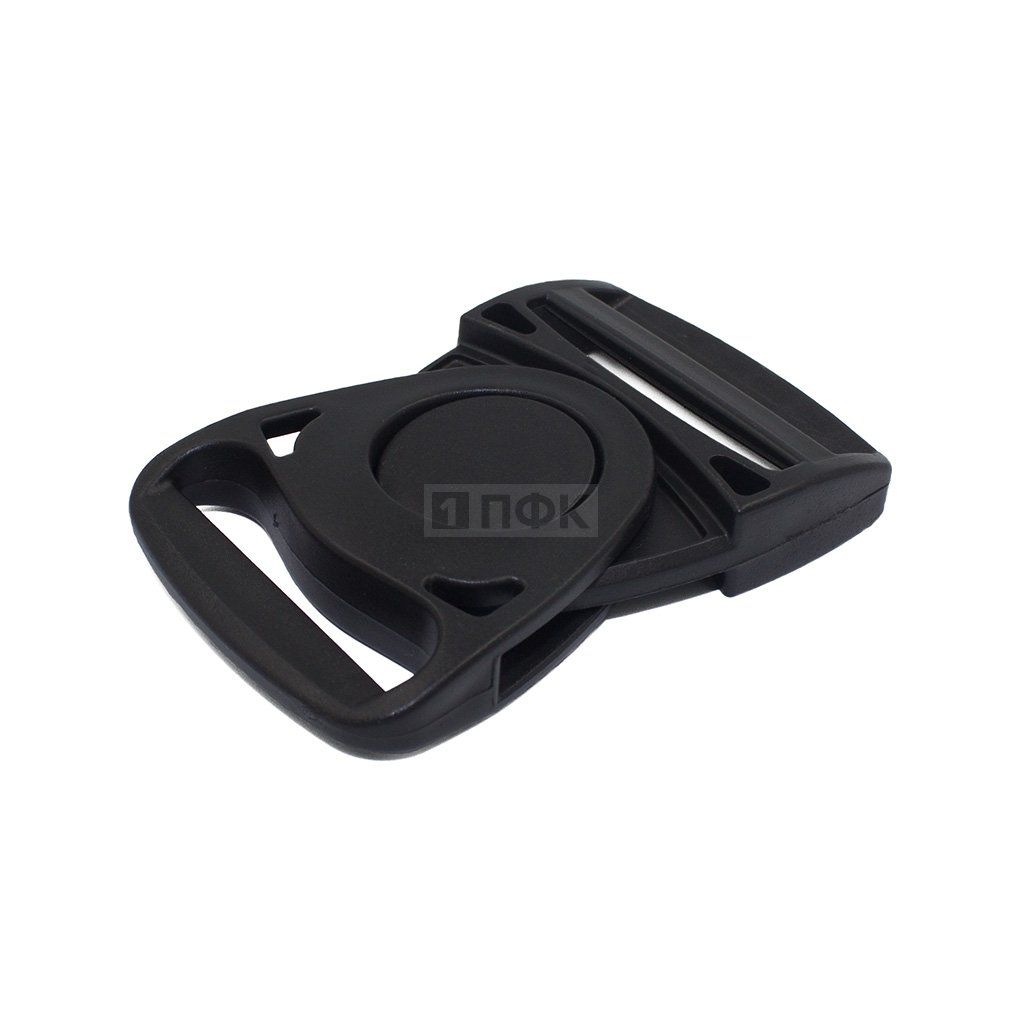 Фастекс Ф-40/1 (защелка-трезубец) ПП 40мм цв черный (уп 1000шт) — ПФКР Фастекс Ф-40/1 (защелка-трезубец) ПП 40мм цв черный (уп 1000шт)