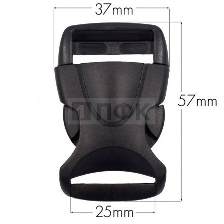 Фастекс Ф-125 (защелка-трезубец) ПФЛ 25мм цв черный (уп 1000шт) Фастекс Ф-125 (защелка-трезубец) ПФЛ 25мм цв черный (уп 1000шт)