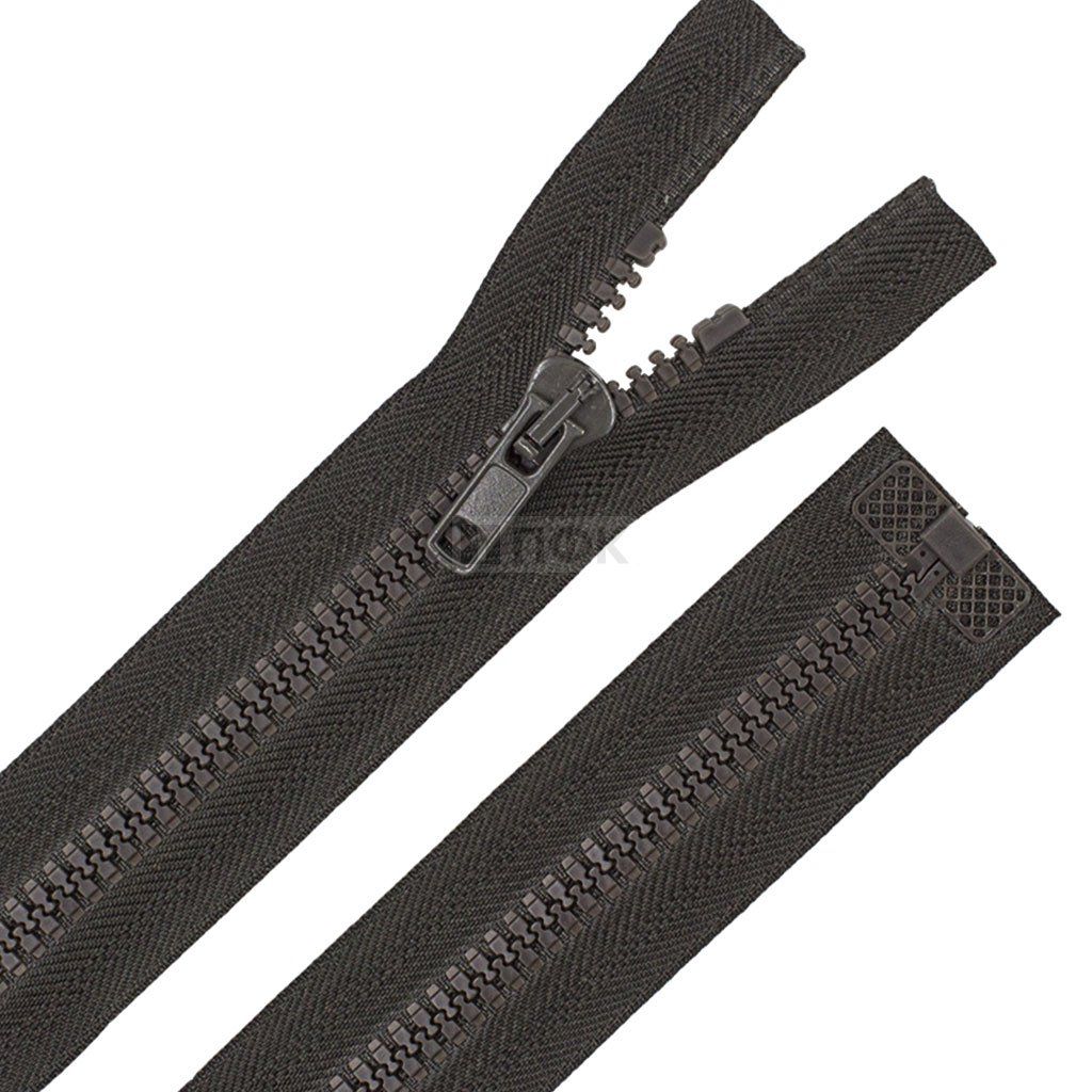 Молния тракторная тип 5 65см разъем цв 328 (уп 50шт) улучшен 26,6 гр/рулонка 4,5гр/бегунок