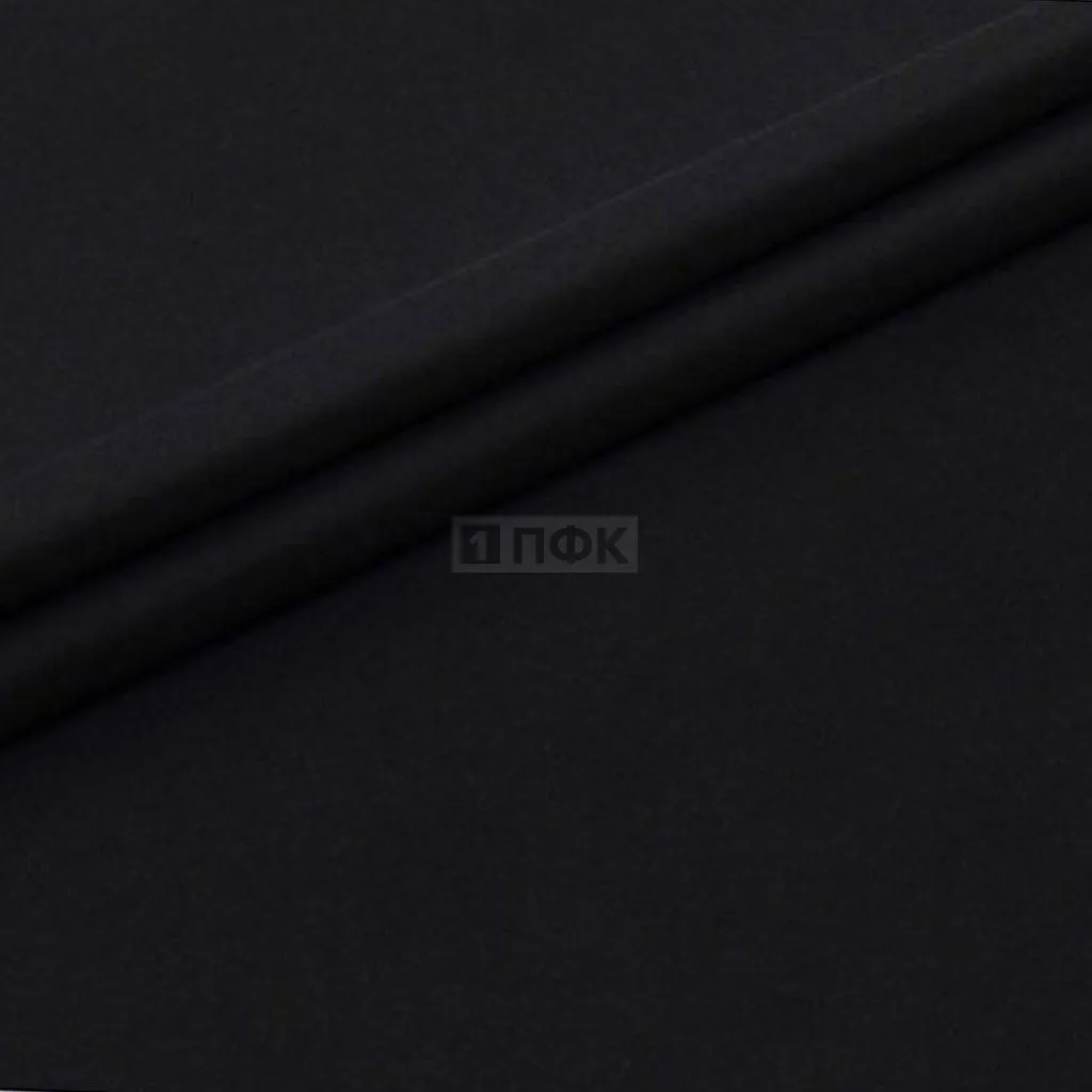Ткань Дюспо 240Т PU milky 83гр/м2 шир 150см цв черный 322 (рул 100м)
